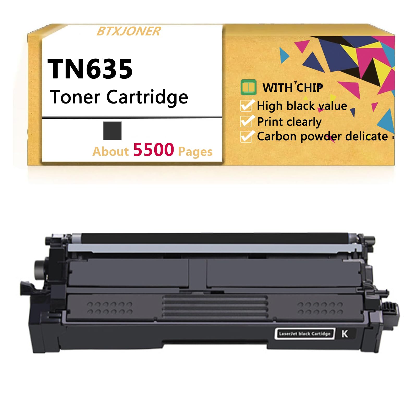 Amazon.com: TN635 Toner Cartridge Compatible for Brother HL